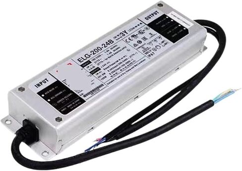 1pcs ELG-200-24B-3Y 24V8.4A dimming Constant Voltage LED Lighting Driver PFC Function AC-DC IP67 Power Supply in Saudi Arabia