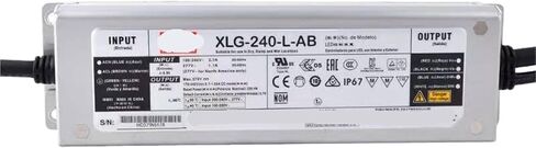 1pcs XLG-240-L-AB O/P +178~342V700mA Constant Power Mode Power Supply LED Lighting Driver AC-DC IP67 dimming PFC in Saudi Arabia