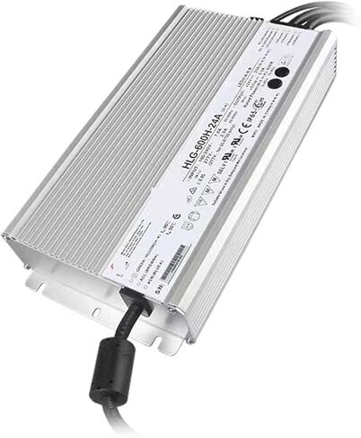 1pcs HLG-600H-24A 24V 25A 600W Constant Voltage Constant Current LED Driver IP65 Waterproof LED Power Supply in Saudi Arabia