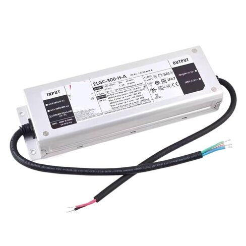 1 قطعة ELGC-300-H-A 29 ~ 58V5200 ~ 8000mA الطاقة الثابتة LED الإضاءة سائق PFC وظيفة AC-DC in Saudi Arabia