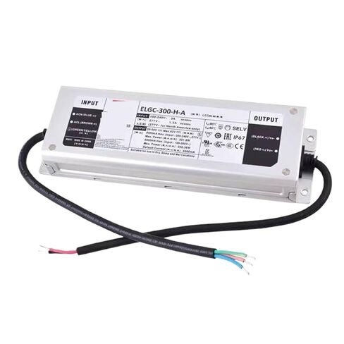 1 قطعة ELGC-300-H-A 29 ~ 58V5200 ~ 8000mA الطاقة الثابتة LED الإضاءة سائق PFC وظيفة AC-DC in Saudi Arabia