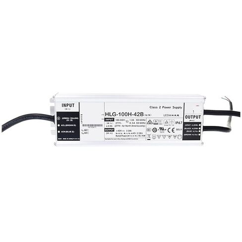 1 قطعة HLG-100H-54B 54 فولت 1.77A الجهد المستمر تيار مستمر يعتم LED الإضاءة سائق المياه برهان PFC in Saudi Arabia