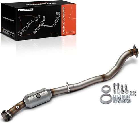 طقم المحول الحفاز الأمامي الأيسر A-Premium متوافق مباشرة مع سلسلة Jeep WK2 Grand Cherokee 2011-2021 وDodge Durango 2011-2023، 5.7L، E.P.A. متوافق in Saudi Arabia