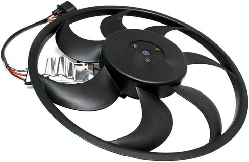Replacement Cooling Fan Assembly Pair fits Porsche Cayenne 2008-2010 (3.6L V6) without Towing Package in Saudi Arabia