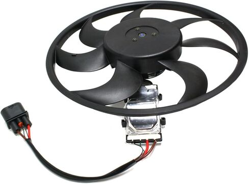 Replacement Cooling Fan Assembly Pair fits Porsche Cayenne 2008-2010 (3.6L V6) without Towing Package in Saudi Arabia