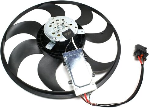 Replacement Cooling Fan Assembly Pair fits Porsche Cayenne 2008-2010 (3.6L V6) without Towing Package in Saudi Arabia