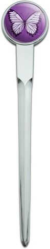Graphics and More Butterfly Artsy Purple Classic Metal Envelope Letter Opener in Saudi Arabia