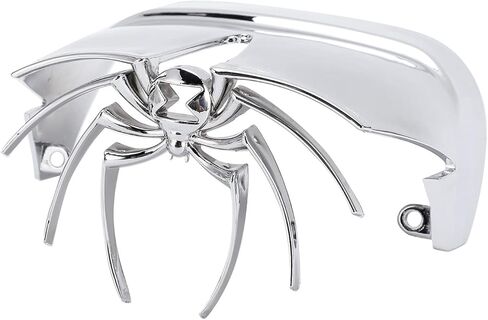 Motorcycle Tail Light Cover Chrome Plated ABS Spider Design Rear Lamp Guard Rustproof Decorative Accessory for in Kuwait