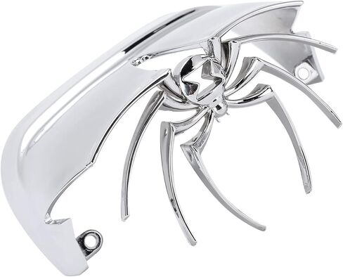 Motorcycle Tail Light Cover Chrome Plated ABS Spider Design Rear Lamp Guard Rustproof Decorative Accessory for in Kuwait