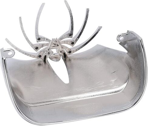 Motorcycle Tail Light Cover Chrome Plated ABS Spider Design Rear Lamp Guard Rustproof Decorative Accessory for in Kuwait