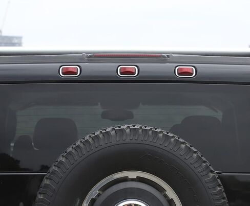 PIUGILH مصابيح سقف الكابينة إطار زخرفي مناسب لـ Hummer H2 2003-2009، مصابيح سقف الكابينة غطاء الكسوة الخفيفة in Saudi Arabia