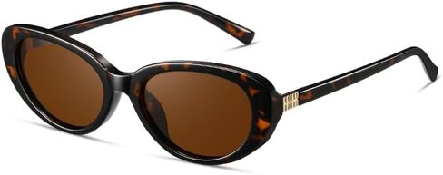 kimorn Retro Oval Sunglasses for Women 70s Small Chic Cat Eye Sun Glasses in Kuwait