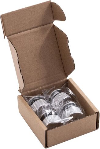 4 قطع من مثبتات خوذة اللحام من سبائك الألومنيوم مع غسالة سيليكون مضادة للانزلاق - قطع غيار متينة لبطانة الأنابيب (فضي) in Kuwait