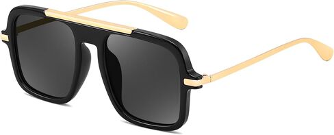FEISEDY Retro Square Aviator Sunglasses for Women Men Trendy 70s Shades B4193 in Saudi Arabia