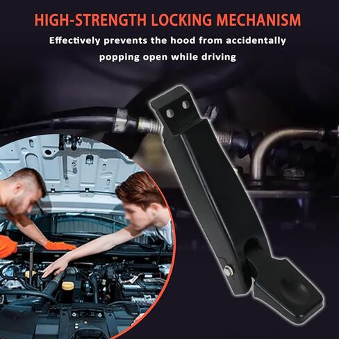 مزلاج غطاء محرك السيارة 3544924C1 متوافق مع الشاحنات الدولية سلسلة DuraStar ProStar LoneStar HC، سلسلة LC، Transtar 8500/8600 استبدال HLK1022 3544924C1 3558774C1 in Kuwait