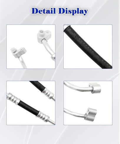 Radiator Water Pipe & Tube 97761-2W801 97761-2W800 Compatible With 2013-2018 Hyundai Santa Fe 2019 Hyundai Santa Fe XL,A/C Refrigerant Discharge Hose Replacement 977612W801 977612W800 in Kuwait