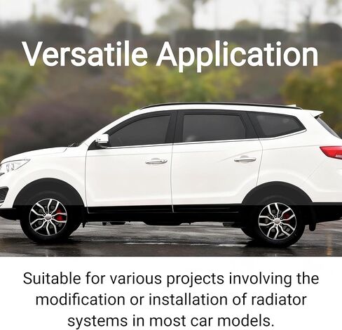 Inline Radiator Hose Filler Neck With 16PSI Cap 32mm 1‑1/4in OD T6061 Aluminum Polished Surface for Cars in Kuwait