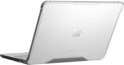 URBAN ARMOR GEAR UAG Designed for Microsoft Surface Laptop 13-inch (1st Edition) Case Plyo - Rugged Hard Shell One Piece Design Military Grade Transparent Clear Protective Cover, Ice in Saudi Arabia