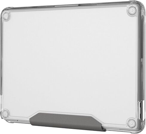 URBAN ARMOR GEAR UAG Designed for Microsoft Surface Laptop 13-inch (1st Edition) Case Plyo - Rugged Hard Shell One Piece Design Military Grade Transparent Clear Protective Cover, Ice in Saudi Arabia