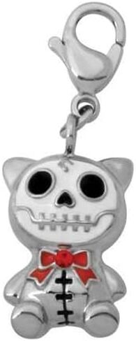 SUMMIT COLLECTION Furrybones Cat Mao Mao Skeleton Boy Key Chain Charm in Saudi Arabia