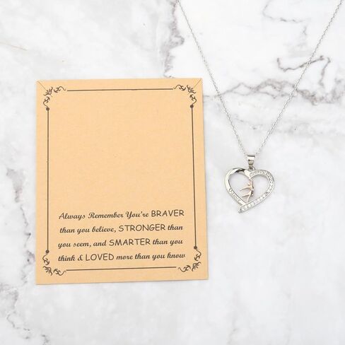 BNQL Dance Necklace Dance Recital Gifts Dance Gifts for Dancer Dance Lover Gifts Dancing Gifts Dance Jewelry Ballet Necklace in Saudi Arabia