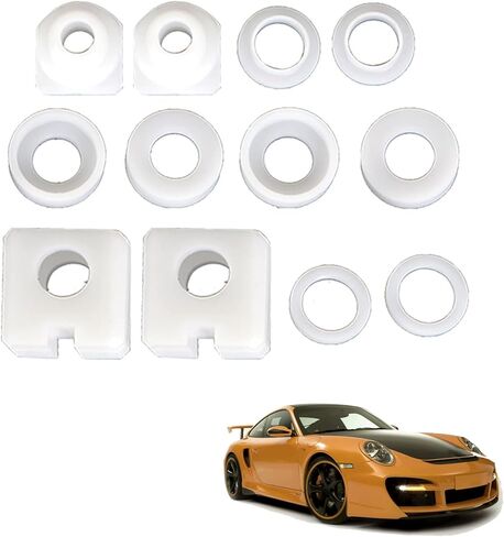 12 Pcs Electric Front Left and Right Side White Seat Bushing Repair Kit Replacement for 911 993 964 in Saudi Arabia