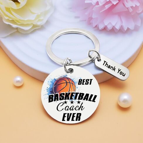 Sports Coach Gifts Basketball Coach Gifts for Women Men Cool Stuff Best Basketball Coaches Ever Keyring in Saudi Arabia