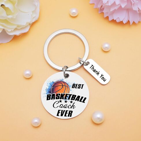 Sports Coach Gifts Basketball Coach Gifts for Women Men Cool Stuff Best Basketball Coaches Ever Keyring in Saudi Arabia