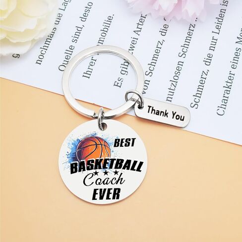 Sports Coach Gifts Basketball Coach Gifts for Women Men Cool Stuff Best Basketball Coaches Ever Keyring in Saudi Arabia