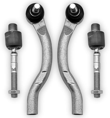 4PCS Front Outer Inner Tie Rod End Link Compatible with for Honda Accord 2008 2009 2010 2011 2012 OE# EV800461 ES800460 ES800459 in Kuwait