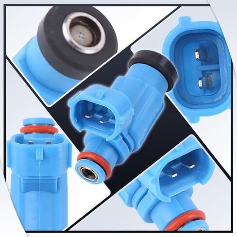 4 قطعة 490333707 49033-3707 حاقن الوقود متوافق مع كاواساكي STX 12F 2003-2007 ، لكاواساكي STX 15F 2004-2016 حاقن الوقود فوهة in Kuwait