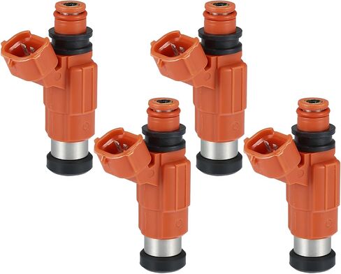 Uxcell 4 قطعة حاقن وقود السيارة لميتسوبيشي الكسوف 3.0L V6 2000-2005 لميتسوبيشي جالانت 3.0L V6 1999-2003 رقم 842-12223/MD319791 in Saudi Arabia