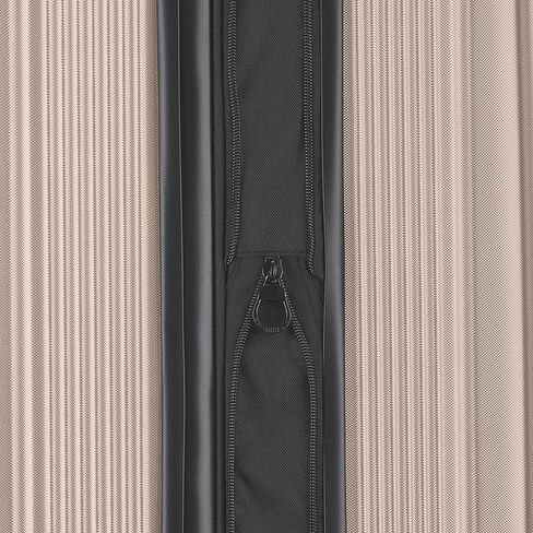 bugatti Singapore 2-Piece ABS Hardside Luggage Set, Double Spinner Wheels, Expandable (Pink) in Kuwait