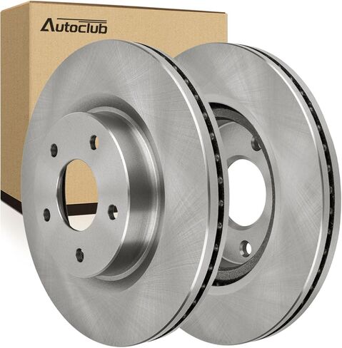 AUTOCLUB 11.57" Brake Rotors Front for 2008 2009 2010 2011 2012 2013 2014 Dodge Avenger, 2007 2008 2009 2010 2011 2012 Dodge Caliber, for Jeep Compass Patriot, Chrysler 200 Sebring Brakes Replacement in Saudi Arabia