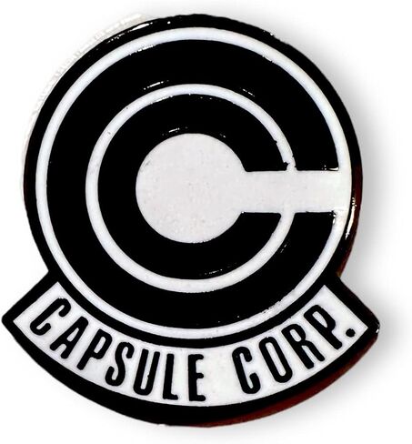 Capsule Corp Pin Anime Pin Capsule corp emablem (أزرق) in Saudi Arabia