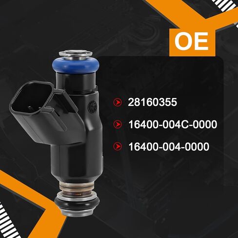 حاقن الوقود 28160355 مناسب لـ HiSun ​​EFI UTV ATV 450 500 550، لـ Massimo TSC MSU YS Cowboy لـ Bennche لـ Coleman for Cub Cadet Tractor 2011-2018 يستبدل 16400-004C-0000 in Saudi Arabia