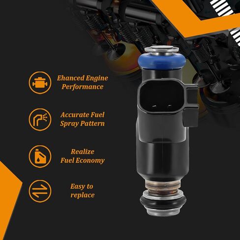حاقن الوقود 28160355 مناسب لـ HiSun ​​EFI UTV ATV 450 500 550، لـ Massimo TSC MSU YS Cowboy لـ Bennche لـ Coleman for Cub Cadet Tractor 2011-2018 يستبدل 16400-004C-0000 in Saudi Arabia
