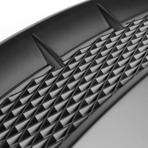 Spec-D Tuning Matte Black Mesh Front Bumper Hood Grille Compatible with 2004-2005 Honda Civic 2/4 Dr Coupe Sedan in Saudi Arabia