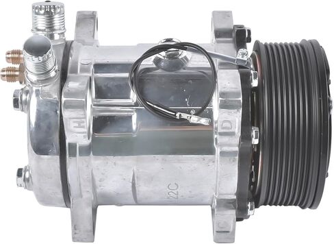 A/C Compressor with Clutch HC5002C Replacement for Sanden 508 Style 8-Groove Serpentine Belt in Saudi Arabia