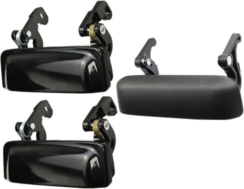 2 قطعة 2L5Z1022404BAA FO1310134 مقبض الباب الخارجي المعدني بالكامل متوافق مع 1998-2011 Ford Ranger 2001-2010 Mazda B2300 B3000 B4000 الأمامي الخارجي الأيسر للسائق وجانب الركاب الأيمن in Kuwait