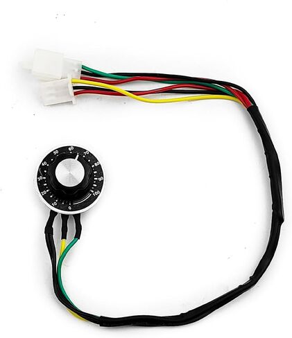 Customized Potentiometer Throttle Adjustment Button Rotary Knob Speed Limiter for Cart Bike Wheelchair Motor in Saudi Arabia