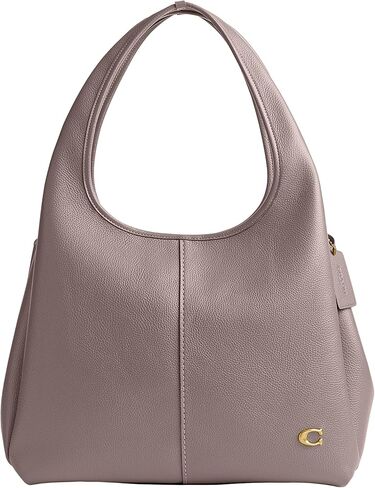 COACH Polished Pebble Leather Lana Shoulder Bag in Saudi Arabia