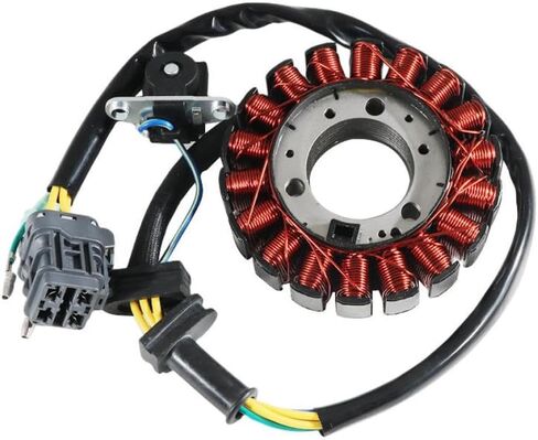 ملف إشعال مولد الجزء الثابت للدراجة النارية 31120-169-001 متوافق مع ATV 300U II 300XS Assault 300 إعصار 400 إعصار in Saudi Arabia