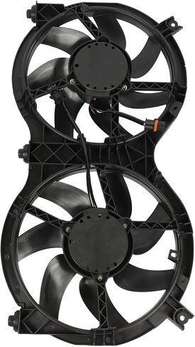 Cooling Fan Assembly Compatible with 2014-2015 for Nissan for Pathfinder 2.5L 2014-2019 for INFINITI for QX60 3.5L, Black Radiator Fan Direct Fit Replacement for Engine Cooling Fan in Saudi Arabia