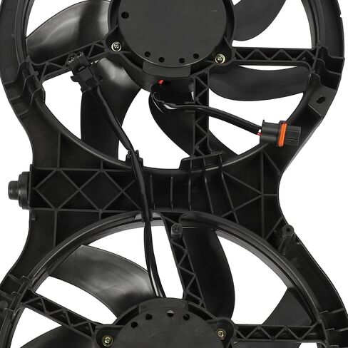 Cooling Fan Assembly Compatible with 2014-2015 for Nissan for Pathfinder 2.5L 2014-2019 for INFINITI for QX60 3.5L, Black Radiator Fan Direct Fit Replacement for Engine Cooling Fan in Saudi Arabia