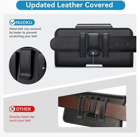 حافظة هاتف مزدوجة لهاتف iPhone 15 14 13 12 11 Pro Max مع حامل بطاقة منفصل، حافظة هاتف مزدوجة لهاتفين S22 Plus/S21 Plus/S20 Plus in Kuwait