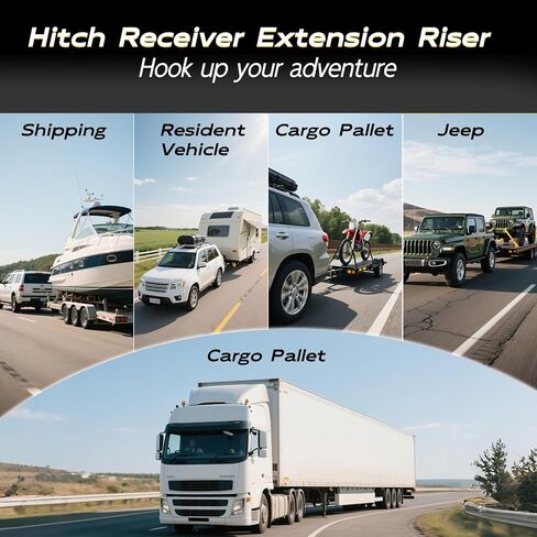 رافعة تمديد جهاز الاستقبال 10000 رطل، 10 بوصة، ارتفاع/إسقاط 10 بوصة مع جهاز استقبال 2 بوصة، طول قابل للتعديل 9 بوصة أو 11 بوصة، مع غطاء أنبوب الاستقبال، جهاز مضاد للتأرجح، وثلاثة دبابيس تثبيت in Kuwait