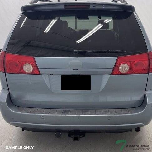 Class 3 III Black 2" Receiver Tube Rear Bumper Trailer Tow Hitch Towing Mount Compatible with 04-20 Toyota Sienna in Kuwait