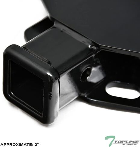 Class 3 III Black 2" Receiver Tube Rear Bumper Trailer Tow Hitch Towing Mount Compatible with 04-20 Toyota Sienna in Kuwait