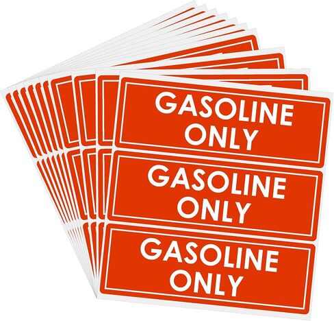 30 قطعة من ملصقات الديزل فقط مقاس 2 × 6 بوصة ملصقات وقود شديدة التحمل لخزان الوقود والعلب ومعدات الطاقة الخارجية والشاحنات والجرارات وعلب الوقود وأغطية الغاز - مقاومة للطقس المسيل للدموع بدون بقايا in Kuwait